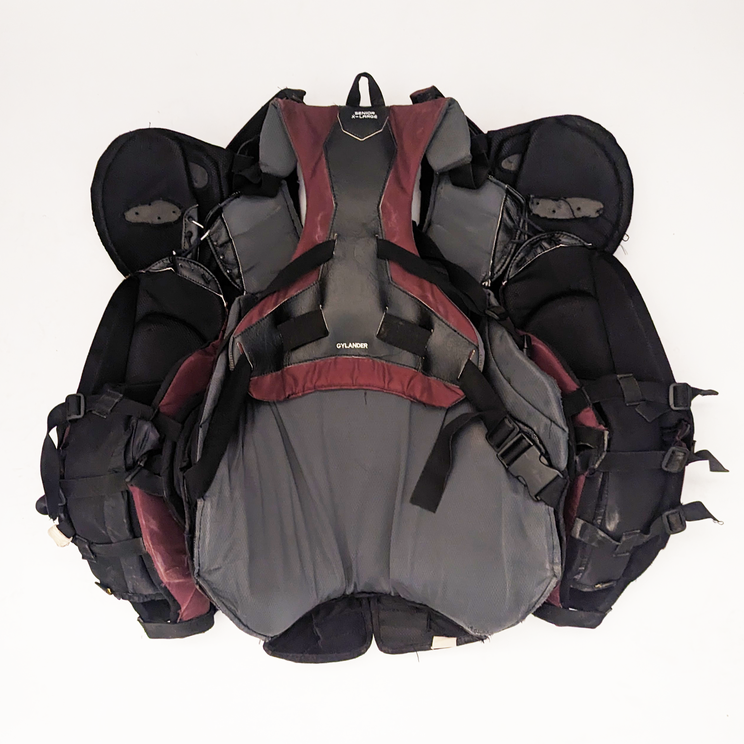 Bauer Pro Series - Plastron de gardien de but Pro Stock d'occasion (noir/marron)